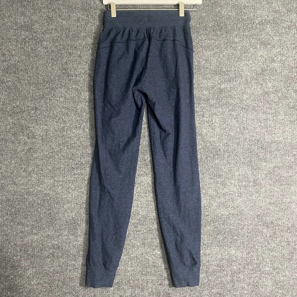 Lululemon Joggers 2 Navy Blue Heathered Ready To Rulu High Rise Stretch Athletic - Picture 4 of 14